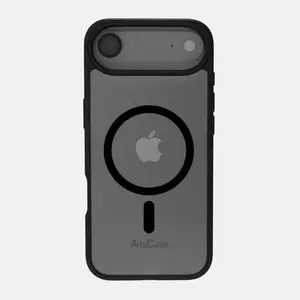 IPhone 17 Air Clear Case with MagSafe – Impact Hybrid: Black