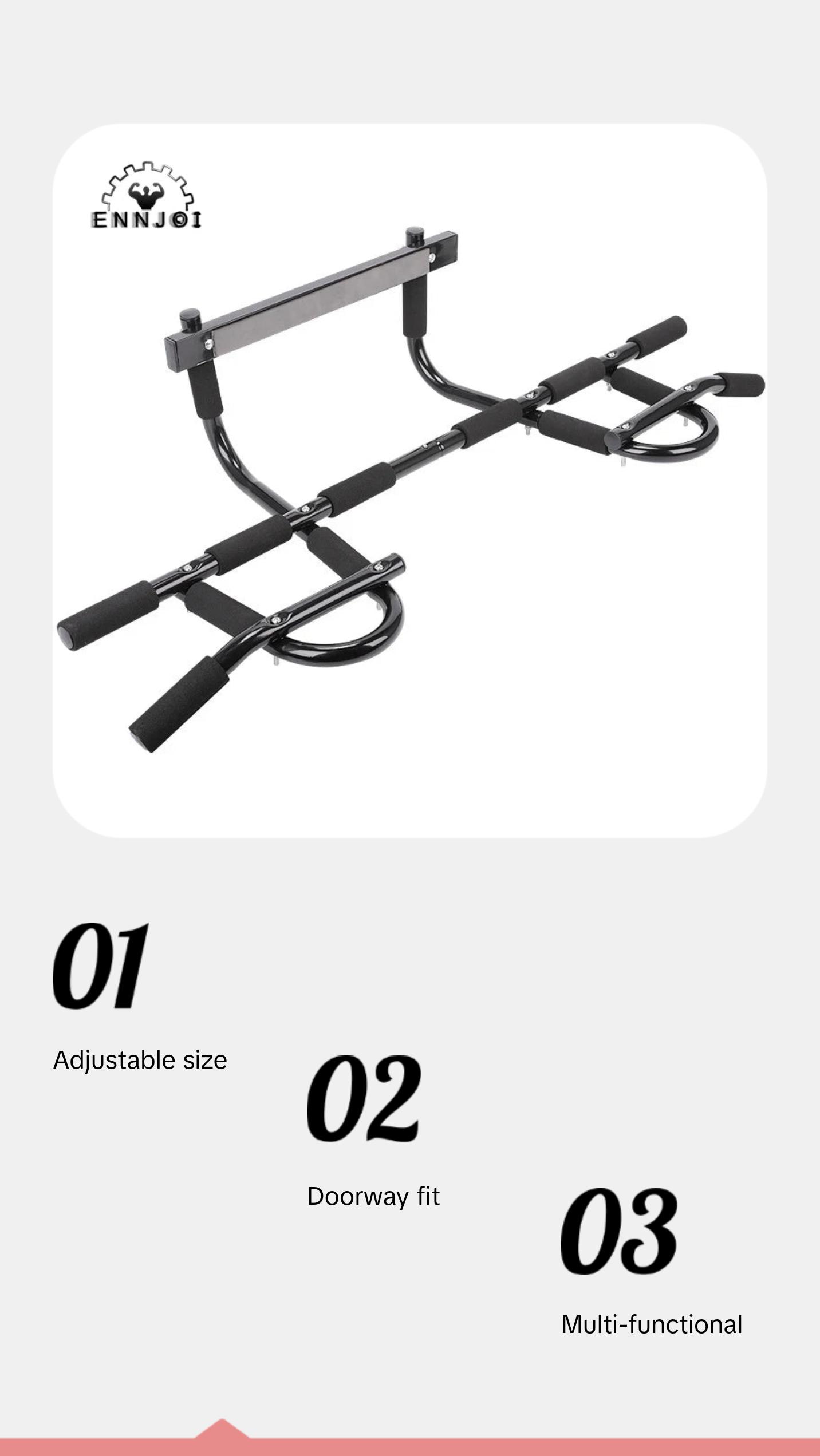 Adjustable Multi-Functional Doorway Pull up Bar