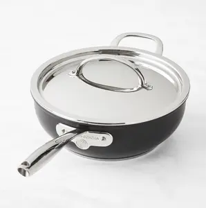 Williams Sonoma Signature Thermo-Clad Nonstick Covered Essential Pan, 4 1/2-Qt.