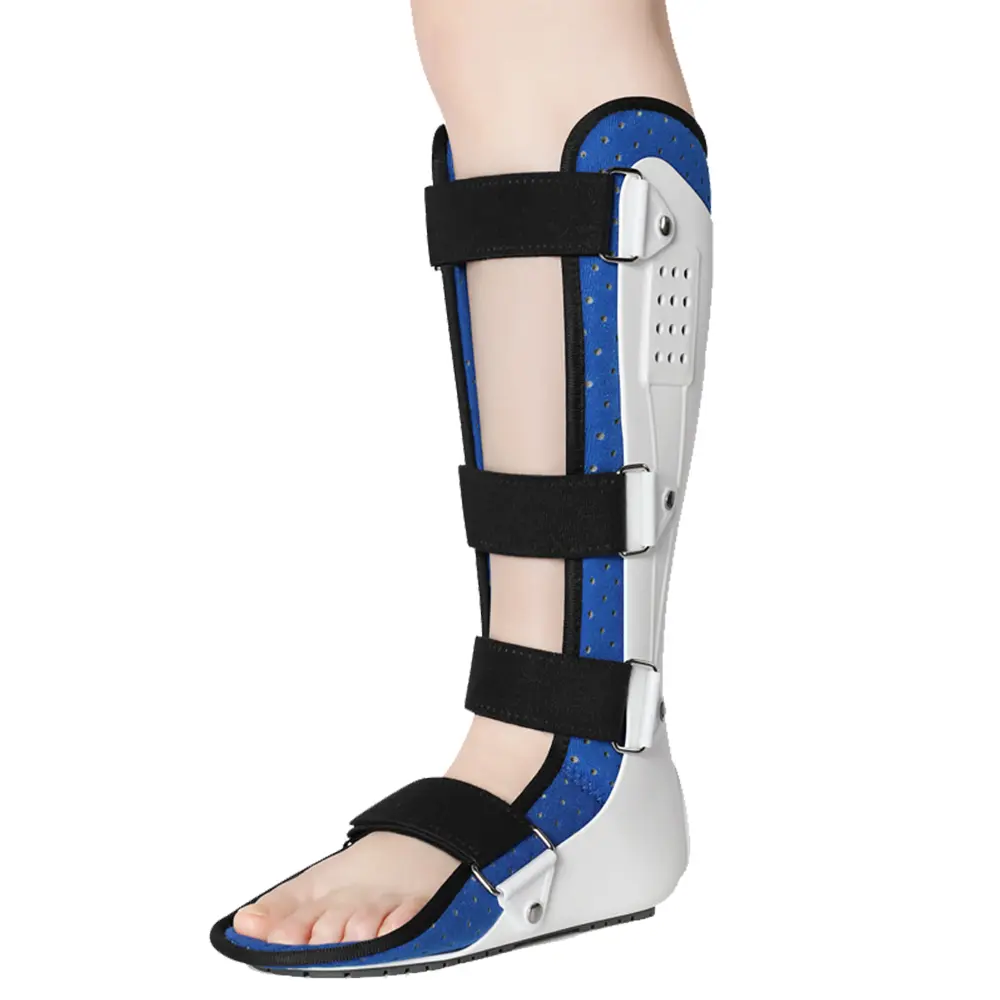Walking Boot AULEXMED [DealsForYouDays], Tall Adjustable Ankle Support Boot with Breathable Liner & Anti-Slip Sole for Left or Right Foot