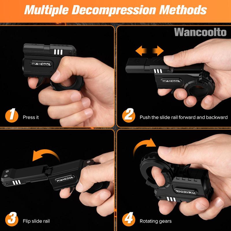 WANCOOL ASMR 3D Printed Fidget Toy Press Push Rotate Stress Release Black Friday After Sale Give it to him after Christmas 2026