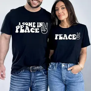 [100% Cotton] Funny Matching Couple T-Shirt Set His and Hers, Cute Humor Graphic Tee for Couples, Matching Shirt for Boyfriend Girlfriend Husband Wife, Short Sleeve Round Neck Tee, Wedding Anniversary Couples Gift