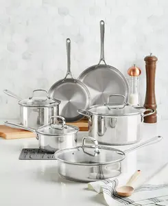 The Cellar Stainless Steel 11-Pc. Cookware Set