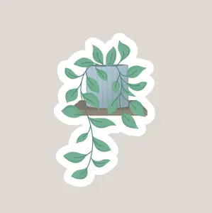Pothos Houseplant Sticker