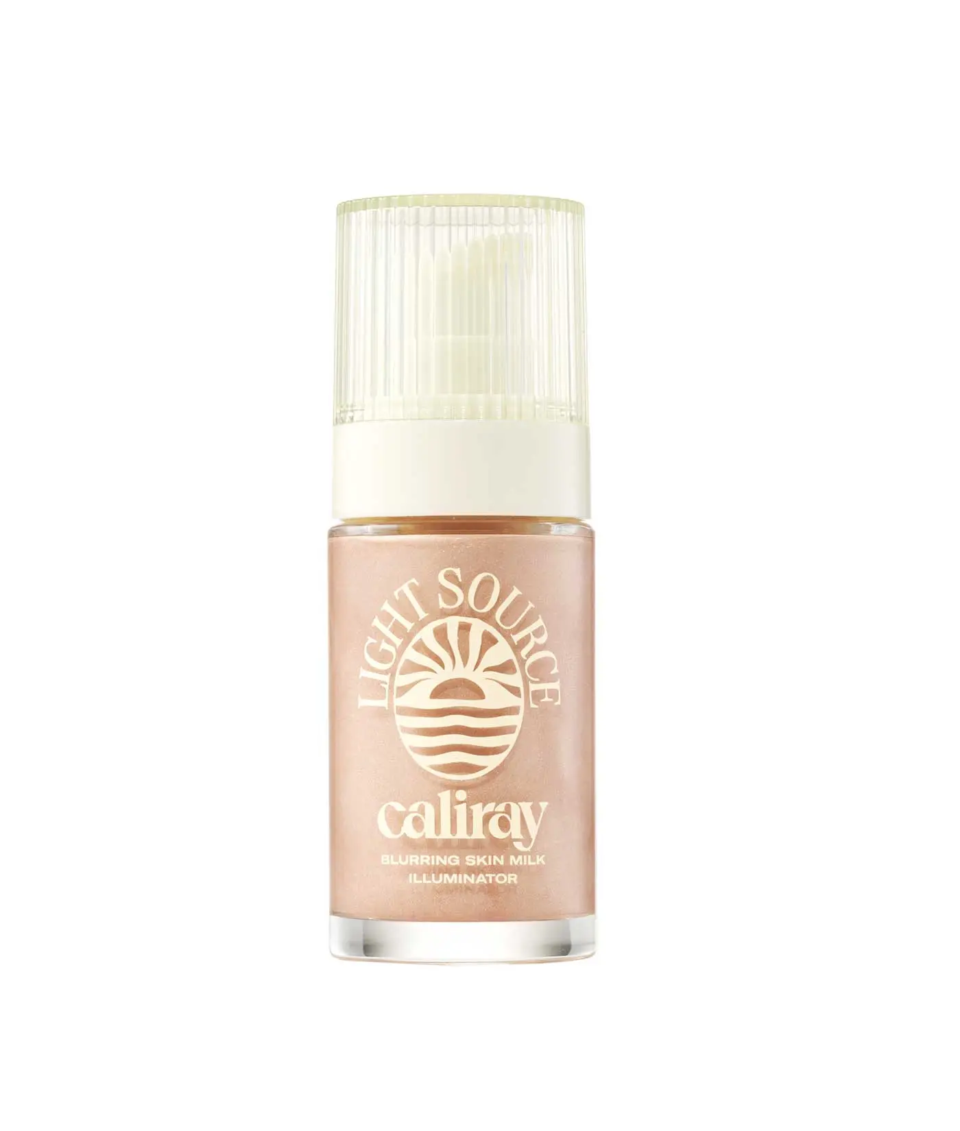 caliray light source blurring & hydrating illuminator | liquid highlighter | glow booster | dewy makeup | soft-focus radiance | glass skin finish | lightweight illuminator