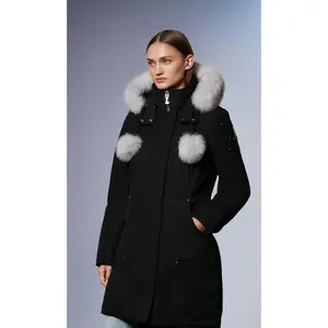 MOOSE KNUCKLES STIRLING PARKA Womens Apparel