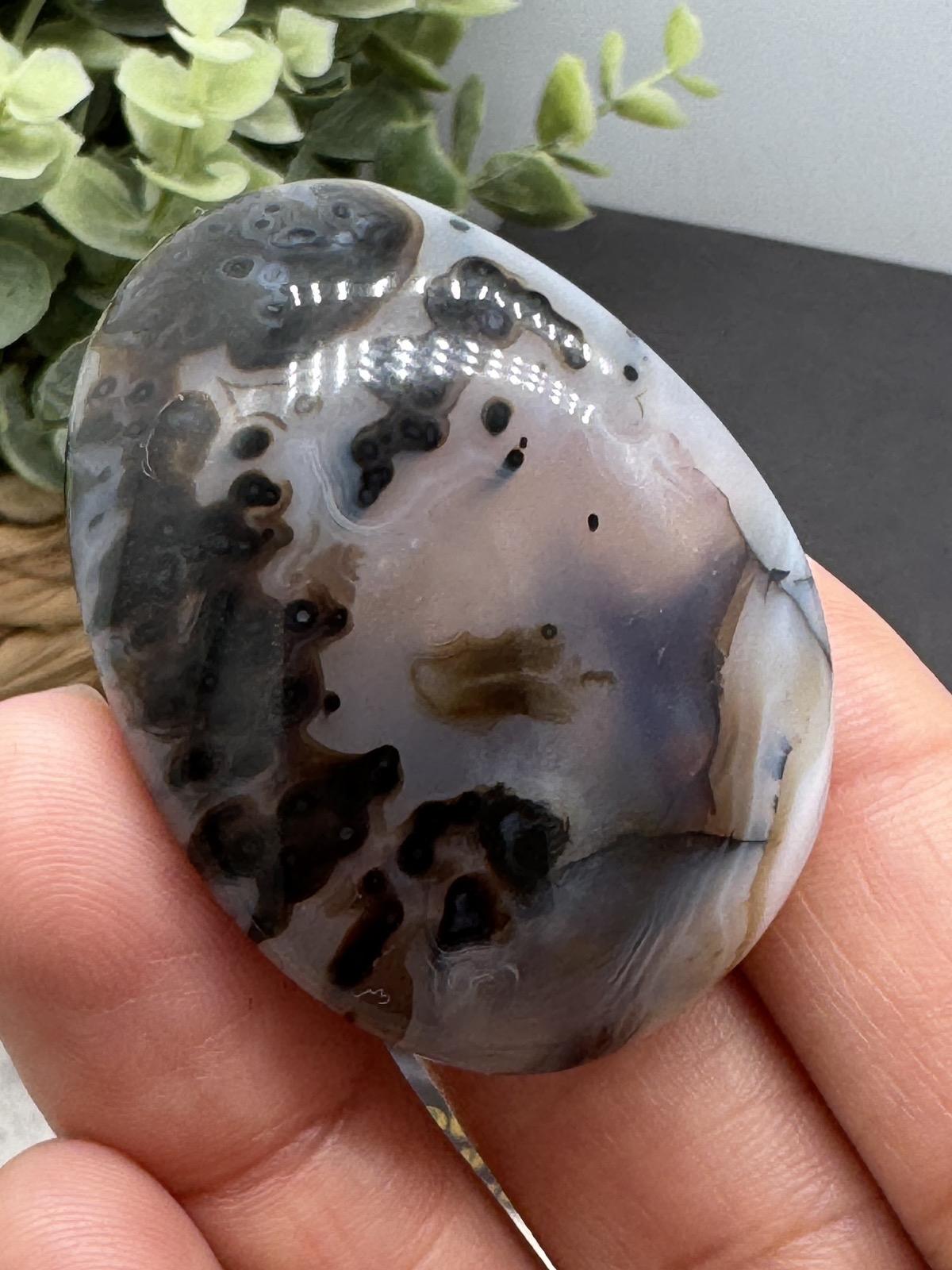 Dendritic Agate Stones Decor Ornaments