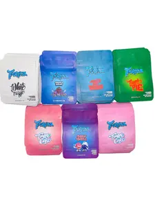 Truffle Exotics – Smell-Proof Resealable Mylar Bags (3.5g, 50-Pack, Multiple Colors)