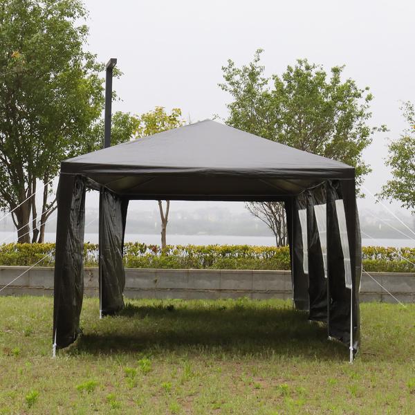Outdoor Party Tent for Wedding, Garden Event | Spacious 10x30ft with Removable Sidewalls & Waterproof Shelter