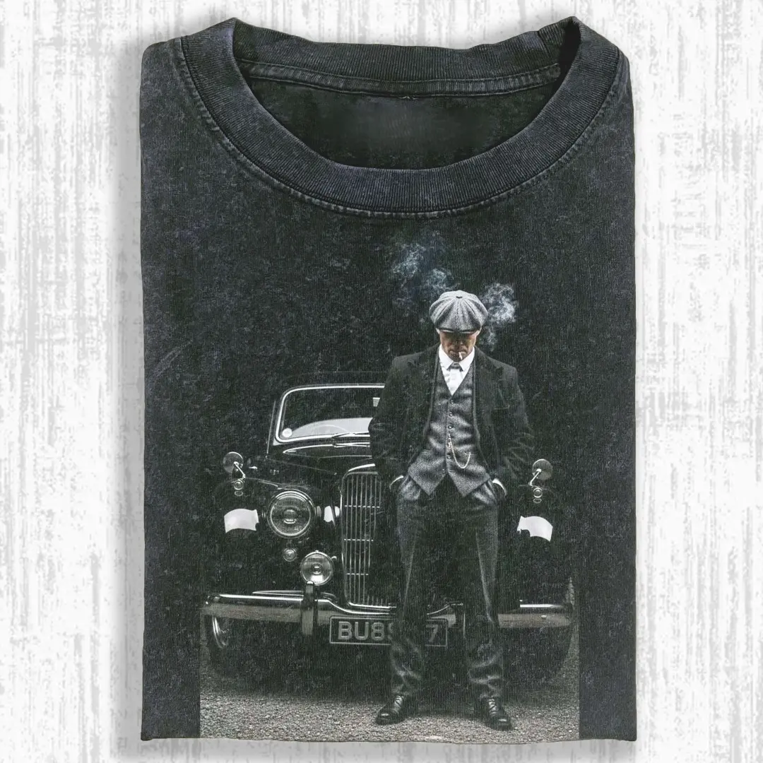 Peaky Blinders T-Shirt, Vintage 90s Movie Graphic Tee, Film Fan Shirt, Unisex Casual Streetwear, Gift for Men and Women
