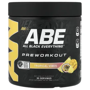 ABE Pre-Workout, Tropical Vibes, 13.75 oz (390 g)