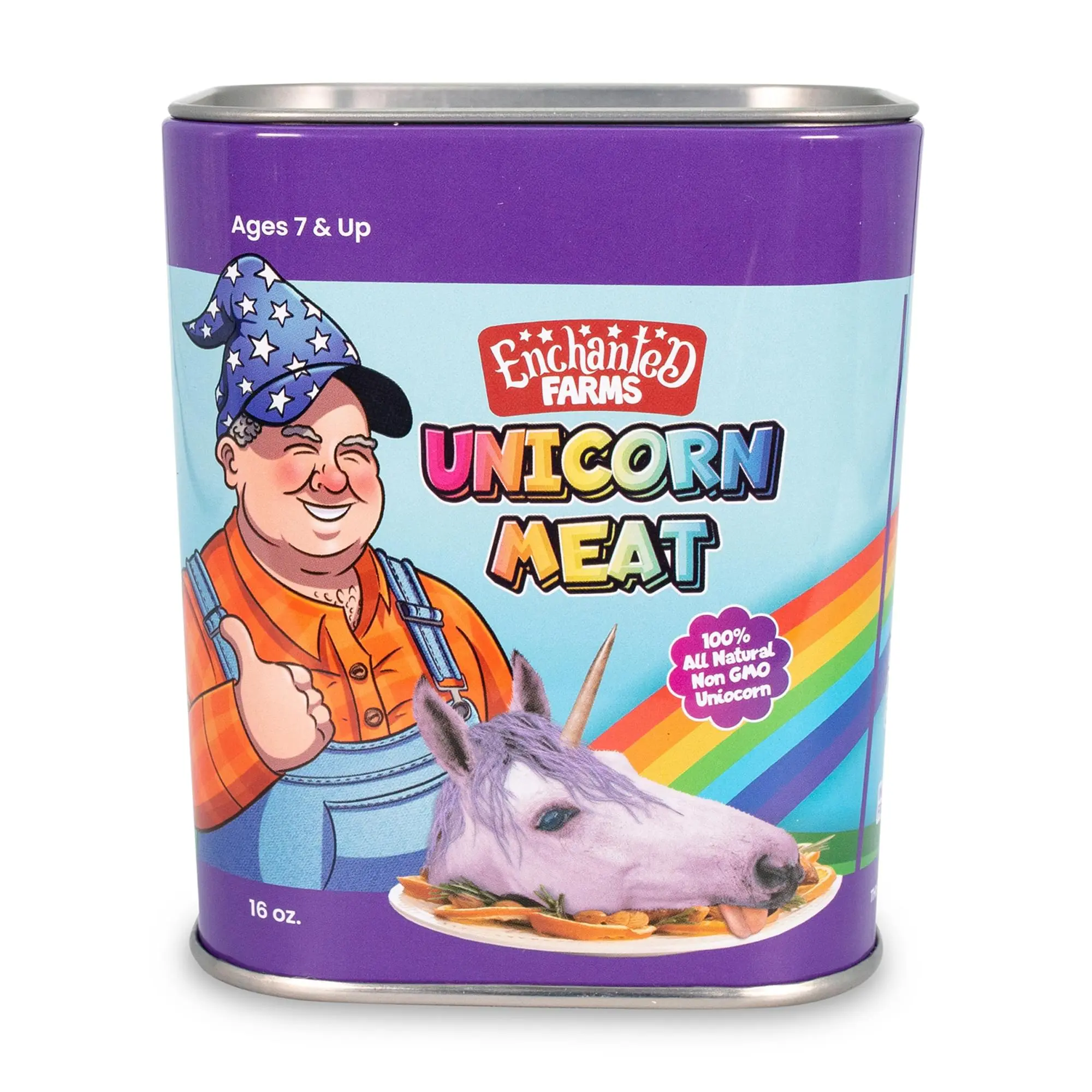 Canned Meat Unicorn Plush Toy Gag Gift | Toynk Exclusive Canned Meat Unicorn Plush Toy Gag Gift | Toynk Exclusive