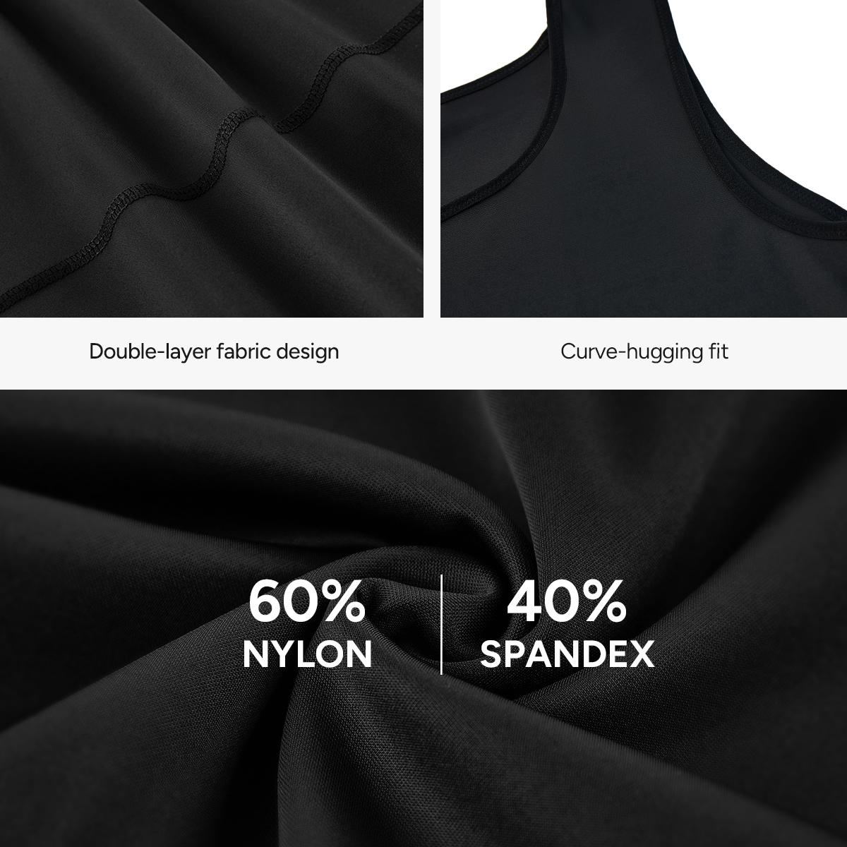 【Nebility】 Men’s Silky Soft Compression Shapewear Tank, Slimming Body Shaper Vest with Waist & Chest Support, Stretchy, Odor-Resistant, Breathable Muscle Tank for Daily Comfort, Menswear, Tanktop SpringStatements