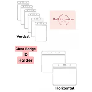 Clear ID Holder for Badges