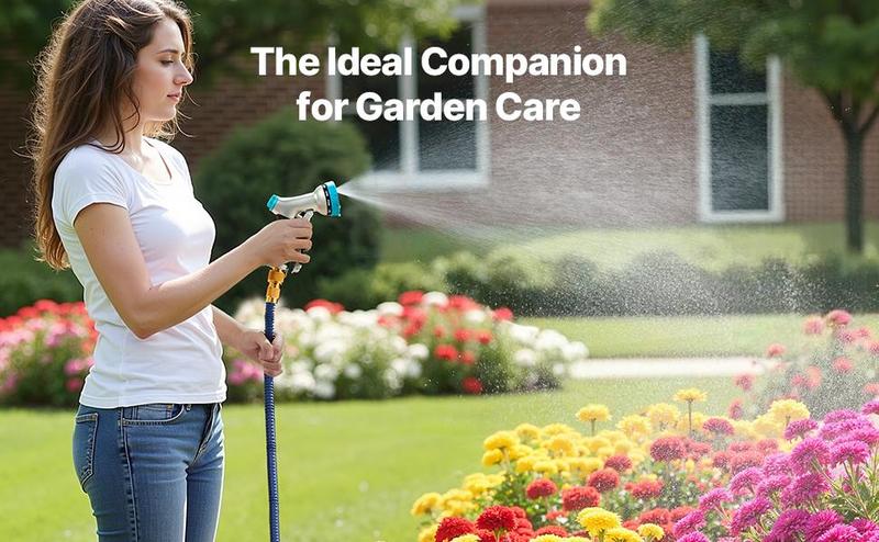 VEVOR Hose Nozzle 10 Spray Patterns Garden Hose Nozzle Sprayer for Watering & Washing