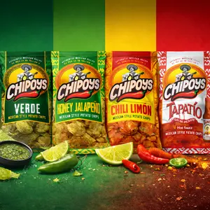 Chipoys HOT Mexican Style Potato Chips (4 different flavors)