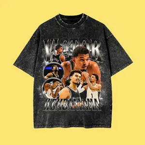 Vintage Victor Wembanyama Tee, Wemby Basketball Streetwear style Sweatshirt, Wembanyama San Antonio Bootleg Hoodie, Gift for fan