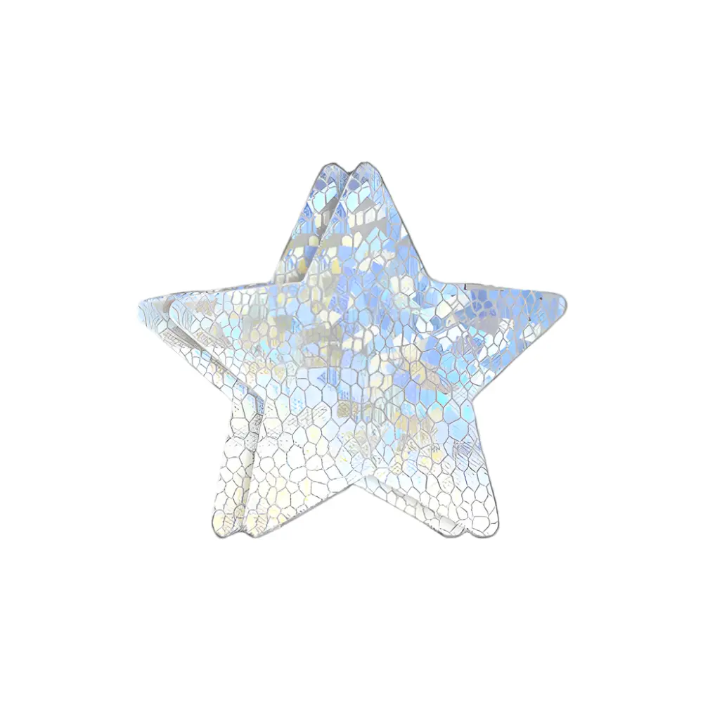 Luminous Cracked Ice Galaxy Star Nipple Cover Pasties – Glow-in-the-Dark & Self-Adhesive