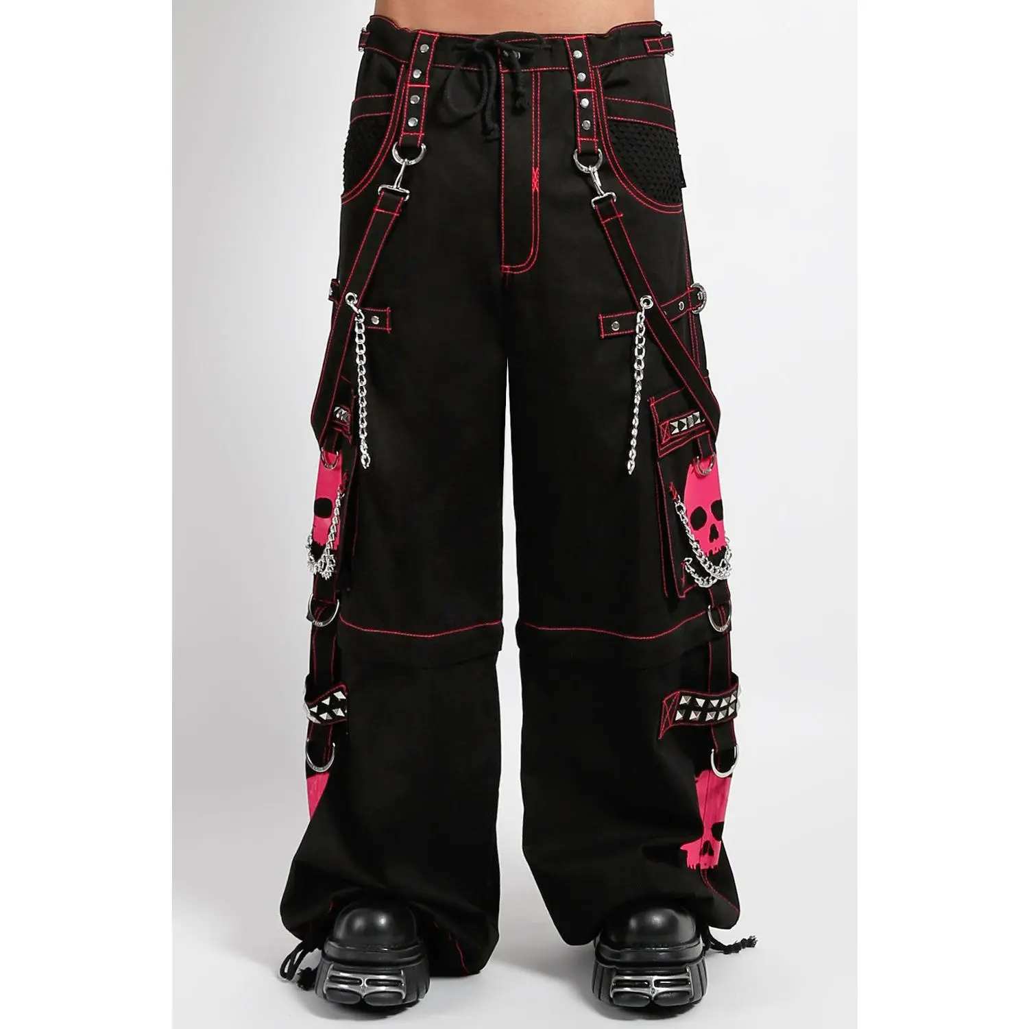 Tripp Super Skull Pants [Black/Pink]