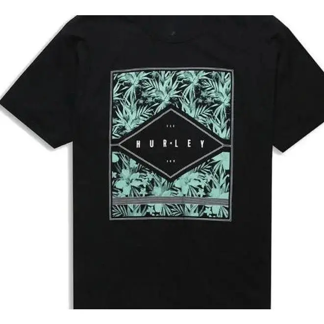 Hurley Men's Transition Hawaiian Floral Graphic Tee T-Shirt UnisexToday's Outfit, Streetwear, Father's Day Gifts