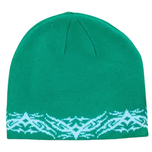 Green Flurry Skull Cap