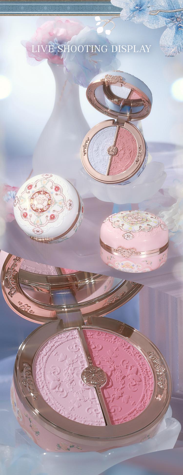 Flower Knows Butterfly Cloud Collar Collection Rouge Box Highlighting & Blush Duo, dealsforyoudays