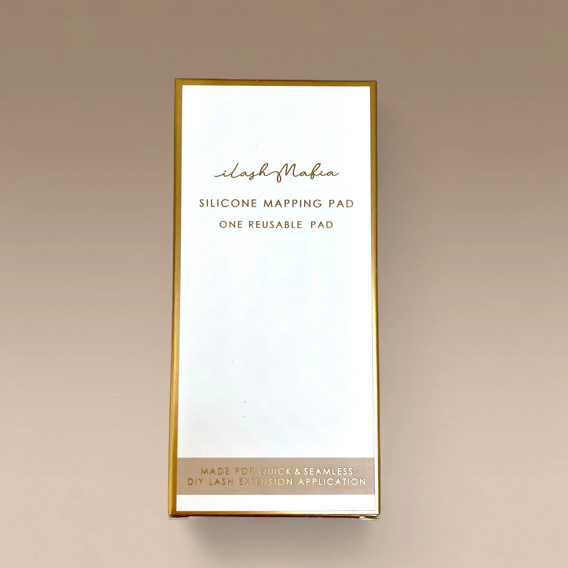 REUSABLE SILICONE LASH MAPPING PAD
