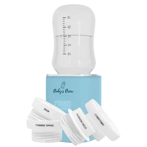 Blue 3.0 Portable Bottle Warmer Adapter Set (Warmer + Four Adapters)