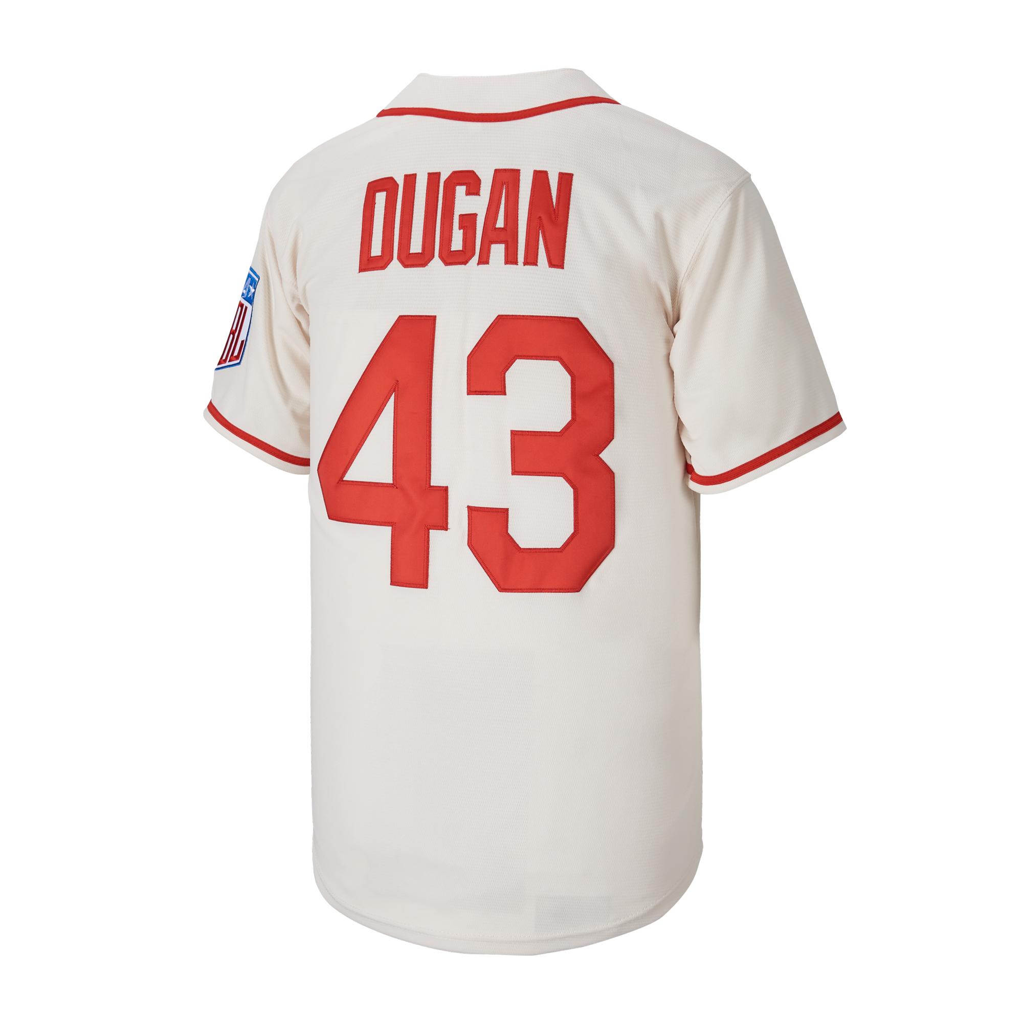 43 Jimmy Dugan City Of Rockford Peaches A League of Their Own Movie Men's Baseball Jersey, Stitched – Perfect for Party and Cosplay, Gift for Game Day Top Athletic Techwear, Greenish