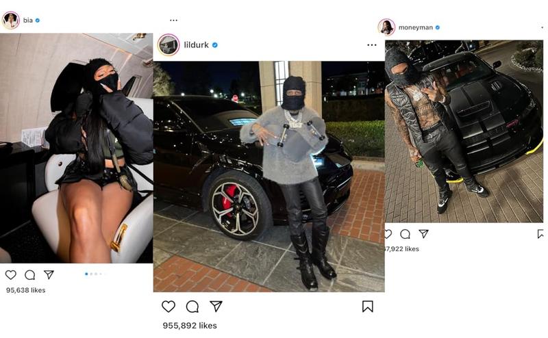 Balaclava Distressed Knitted Full Face Ski Mask Winter Windproof Warmer Men Women One Size Fits All Fuzzy Cozy Camo Cap Yeat Style Beard Funny Outdoor