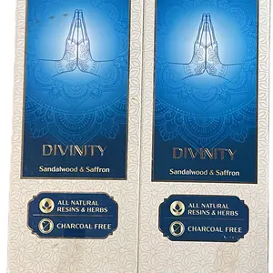 Divinity, Sandalwood and saffron, 20 sticks