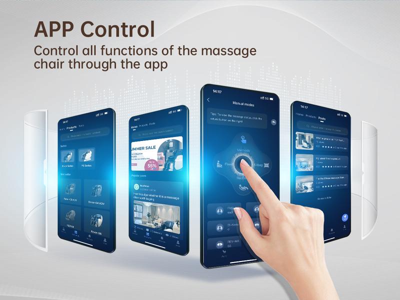 Real Relax 2024 massage chair of Dual-core S Track,heating function support Bluetooth APP control full body zero gravity comfort massage recliner