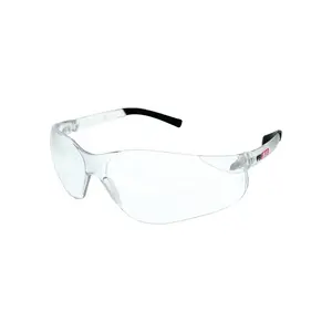 Clear Wrap-Around Safety Glasses