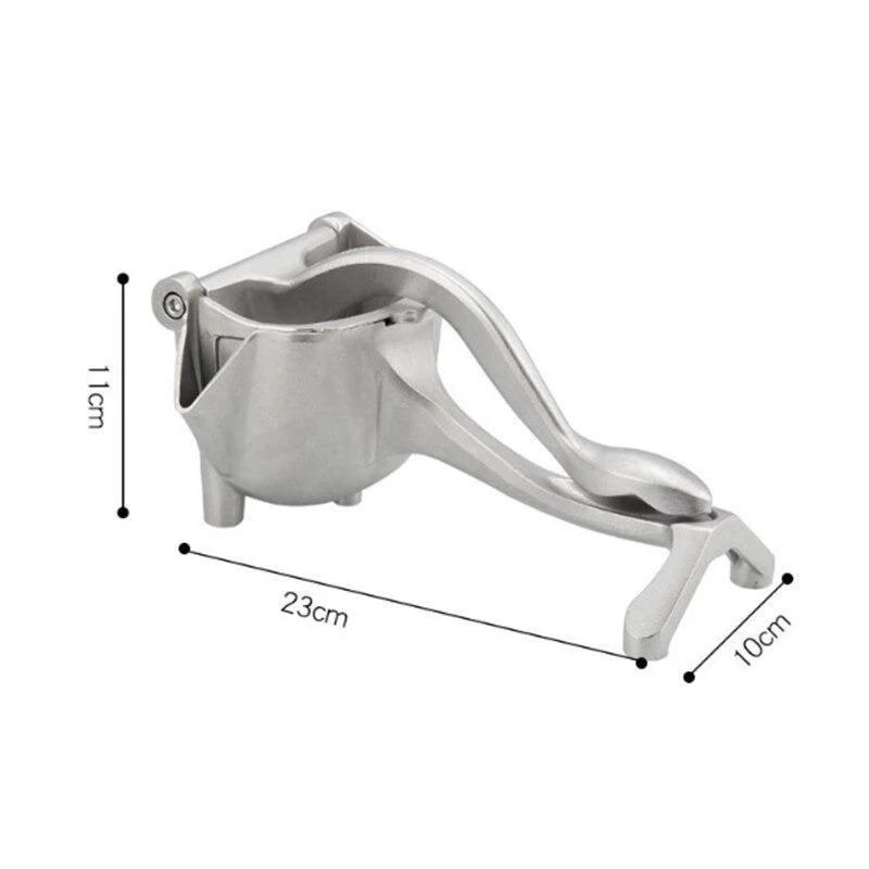 Manual Aluminum Juicer – Strong Hand Press for Citrus & Pomegranate, Ergonomic Grip, Easy to Use & Clean