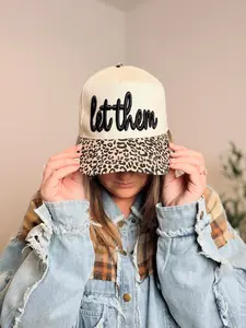 Buttercup Lynne “Let Them” Leopard Snapback Cap