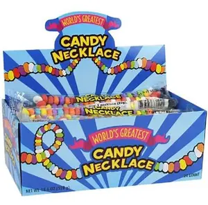 World'S greatest Candy Necklace Multicolored 24 necklaces candy