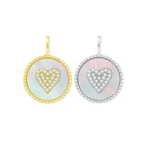 Heart Coin Pendant