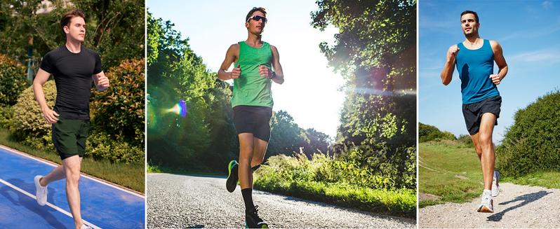 COOFANDY Mens 2 Pack Running Shorts 2 in 1 Workout Shorts Quick Dry Gym Training Athletic Jogger with Phone Pockets jortsmen