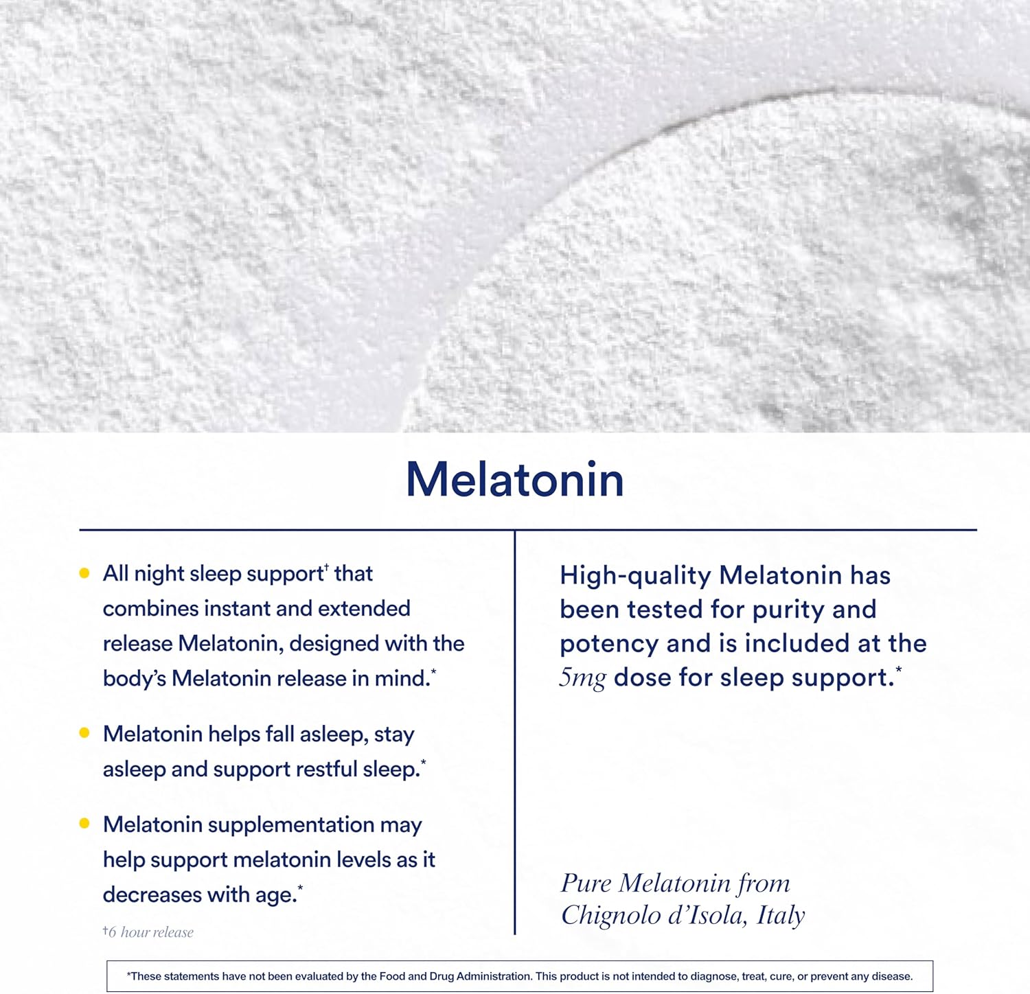 Ritual Sleep BioSeries™ Melatonin: Sleep Aid for Adults, Sleep Supplement with Time Released Capsules, Drug Free Sleep Vitamins for Adults for All Night Sleep Support, 20 Capsules