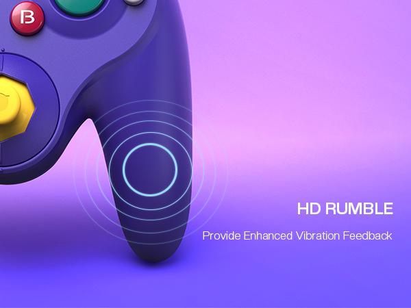 NYXI Warrior Purple Wireless Gaming Controller for Switch / PC / Mobile – Bluetooth Gamepad with Back Buttons & Vibration