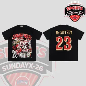 [Youth & Adult] Christian Mccaffrey CMC23 For 49ers Faithful High-Quality 100% Cotton T-Shirt (Made In US), Niner Gang Football Shirt, Game Day Outfits, Gift For Football Fans, Football Graphic Tee