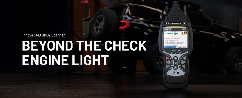 Innova 5410 OBD2 Diagnostic Tool - All-Systems Scanner with Bluetooth & ABS Brake Bleed Scan for Safe Driving & Code Reading - Automotive Relay Tester