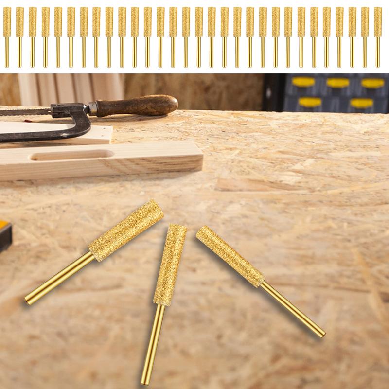 6 Pcs/30pcs Grinding Burr Set Diamond Sharp Rotary Burrs Bit with 1/8 Inch Shank Wear Resistant Burr Grinding Stone File Polishing Grinding Tool Grinding Bits for Chainsaw Stone Metal Wood 6 Pcs/30pcs Grinding Burr Set Diamond Sharp Rotary Burrs Bit with 1/8 Inch Shank Wear Resistant Burr Grinding Stone File Polishing Grinding Tool Grinding Bits for Chainsaw Stone Metal Wood