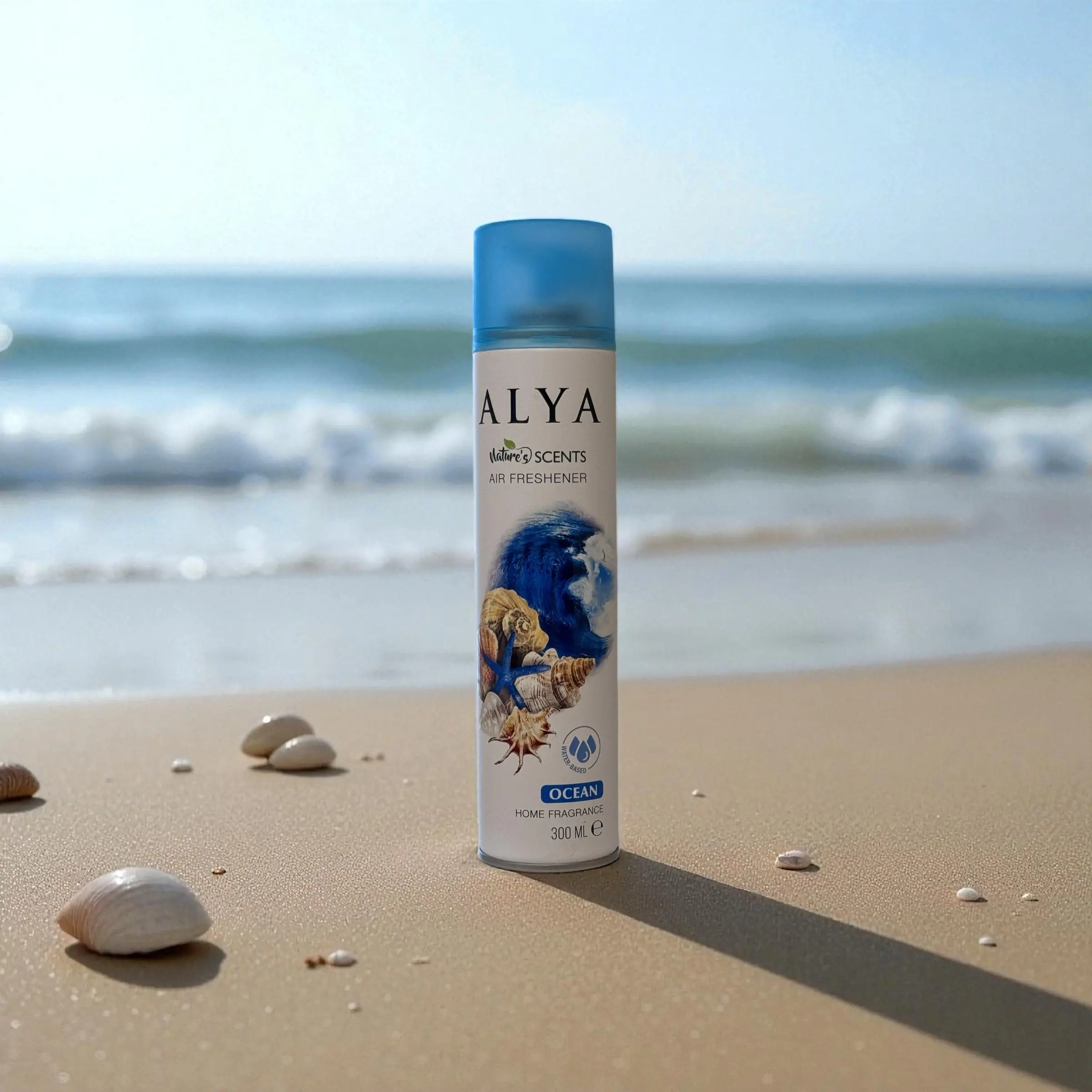 ALYA Cool Linen Air Freshener Spray - Nature's Scents Fragrance Based Deodorizer, 300ml Home Use Instantly Fresh Linen Spray for Home & Room, Deodorizer Sprays, Fragrance Based Sprays