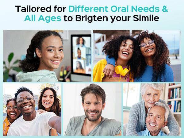 COSLUS C30 Sonic Rechargeable Electric Toothbrush for Adults & Couple: IPX7 Waterproof, 3 Intensities & 5 Modes with 2 Head Types for Gentle/Daily Care/ Cleansing -Ideal for Home, Travel & Personalized Oral Protection