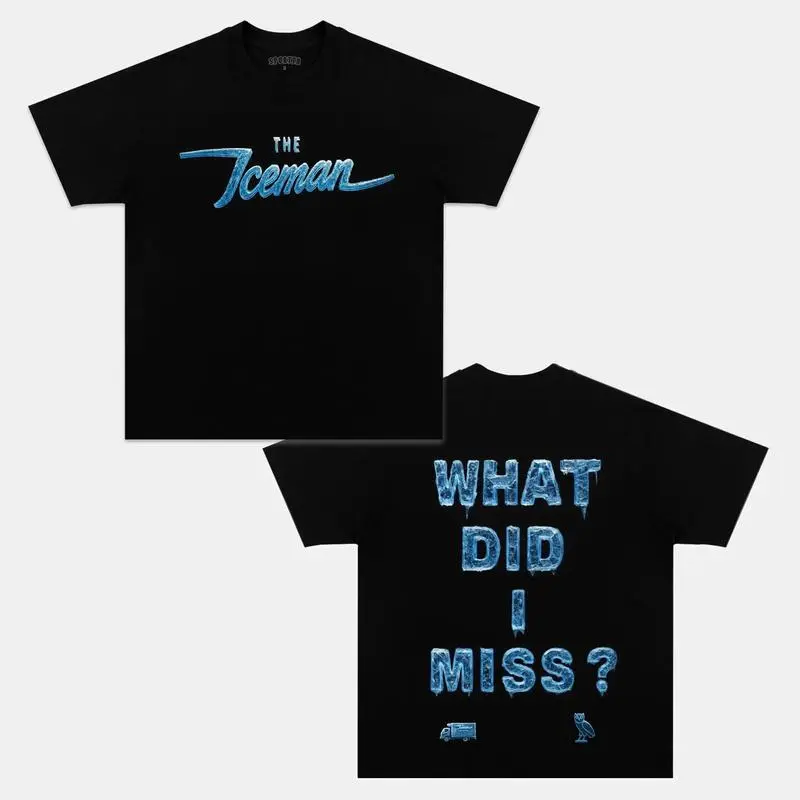 "THE ICEMAN" DRAKE VINTAGE TEE 4.0, Unisex Rap Shirt, Rap Tee, Music Fans Shirt, Rapper Merch Gift for Him Gift For Her, Y2K Womenswear And Menswear Graphic Tee Top Crewneck Apparel