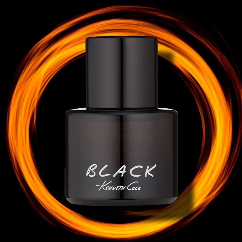 Kenneth Cole Black Eau de Toilette Spray Cologne for Men, 3.4 Fl. Oz Perfume