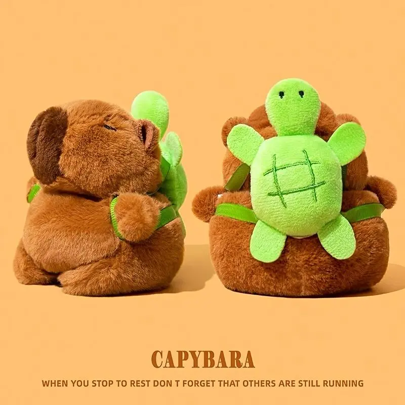 Plush Capybara Case Compatible with AirPods Pro 2, Apple Bluetooth