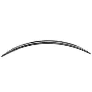 Trunk Spoiler for Benz W205 C Class Coupe 2017-2022 C63 Style Carbon Fiber