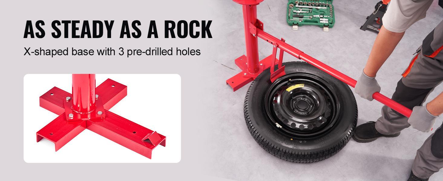 VEVOR Manual Tire Changer, Portable Hand Bead Breaker Mounting Tool for 203-406 mm Tires, Compatible with Car Truck Trailers, Small Auto Shops Durable Construction Light Motor Vehicles Suvs Pickups VEVOR Manual Tire Changer, Portable Hand Bead Breaker Mounting Tool for 203-406 mm Tires, Compatible with Car Truck Trailers, Small Auto Shops Durable Construction Light Motor Vehicles Suvs Pickups